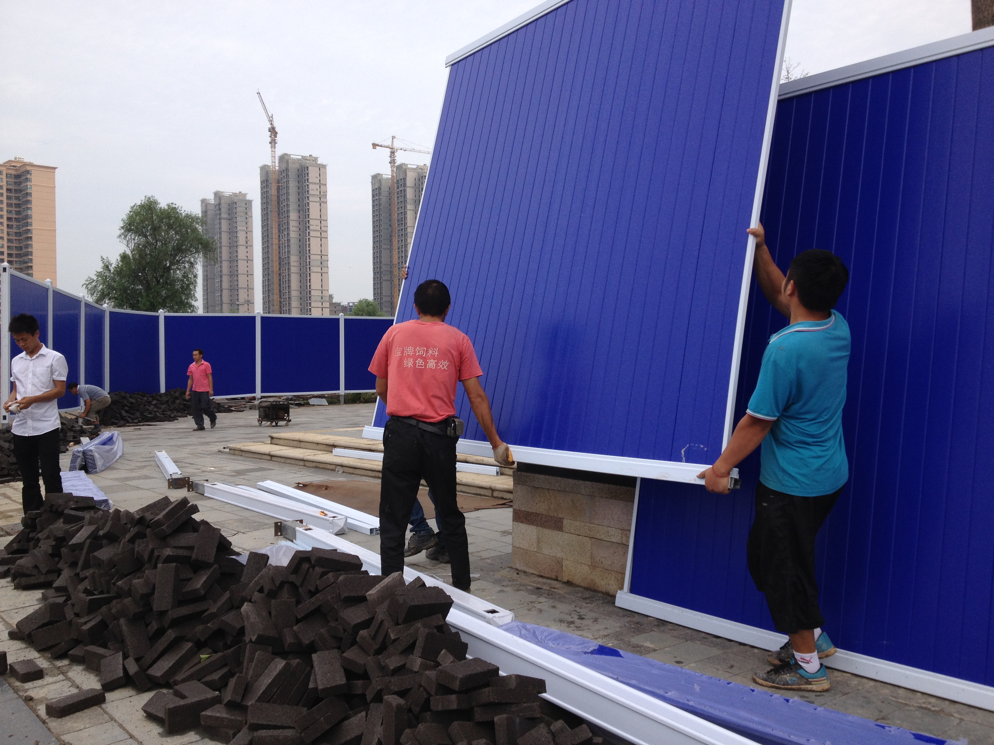 上海pvc施工围挡安装教程