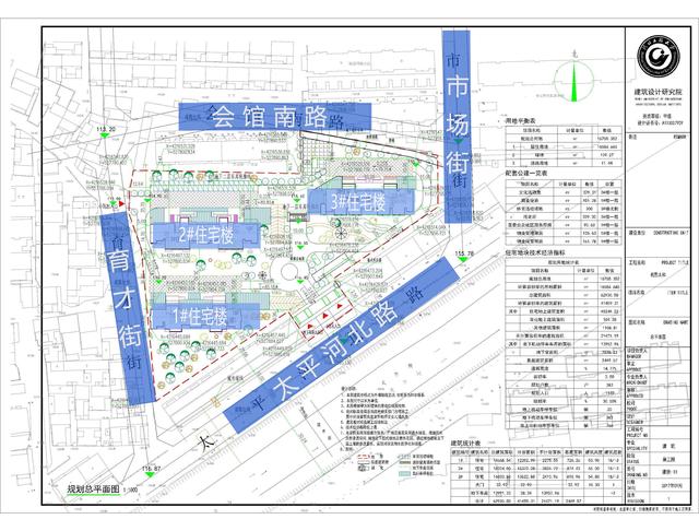 鹿泉区君熙太和项目规划获公示拟建设3栋住宅楼