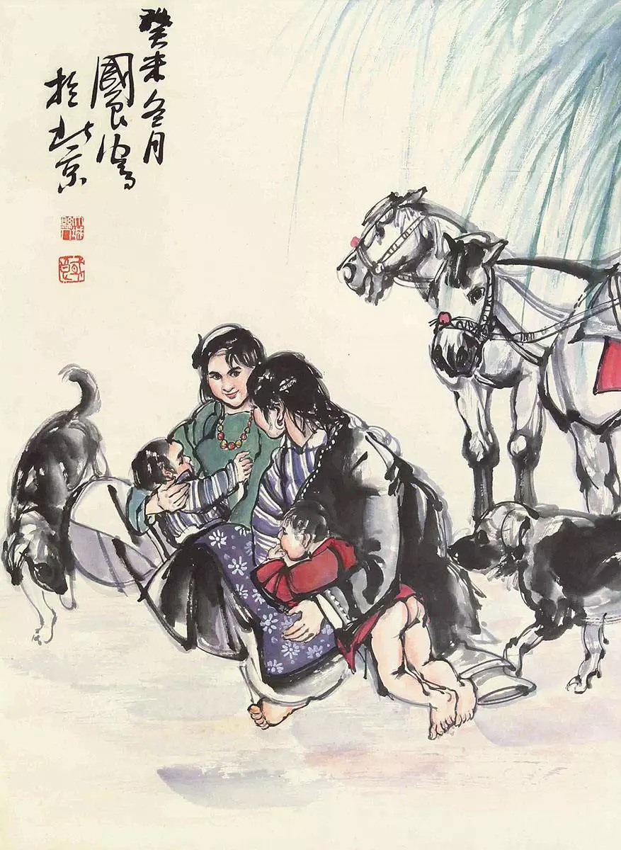 史国良从画家到画僧的嬗变110幅