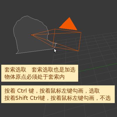 第2 3 2 节框选和圈选 Border Blender 物体