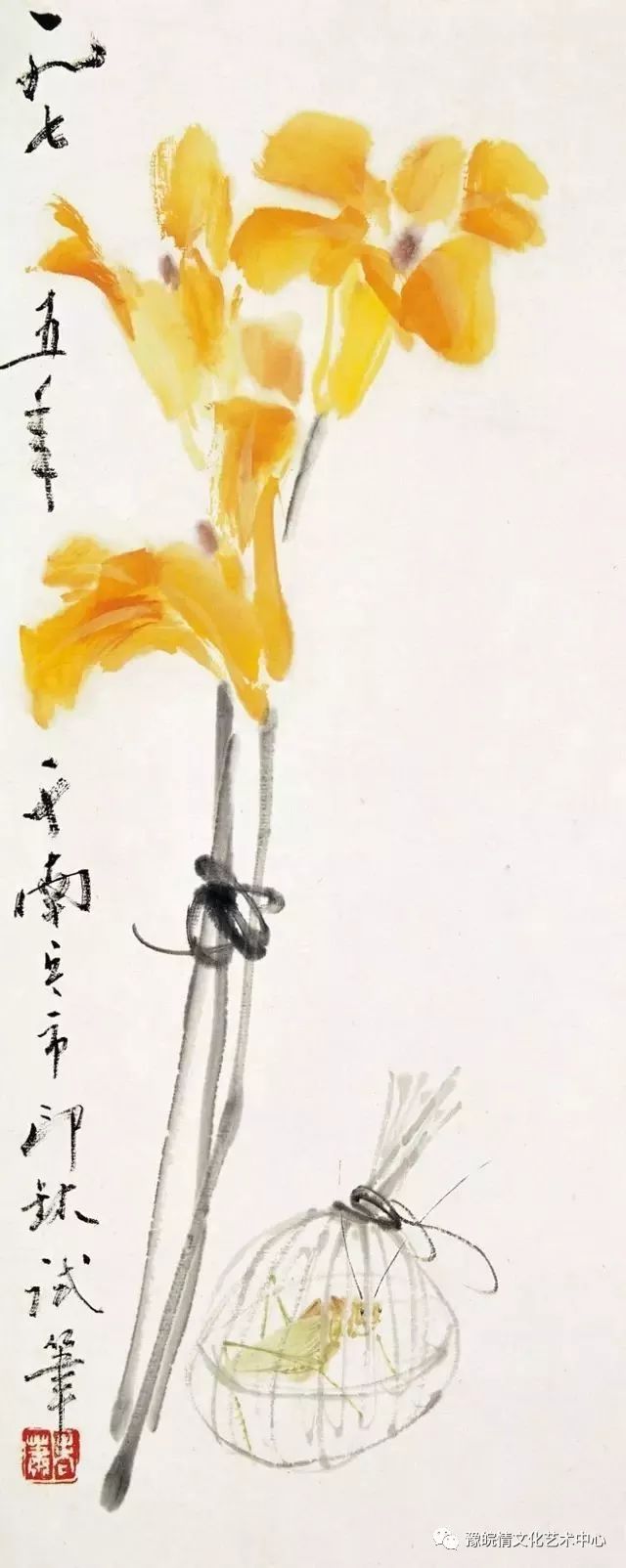 【艺术大师】萧郎花鸟画作品鉴赏