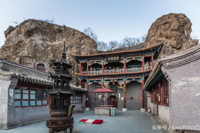 实拍宣化古城柏林寺,大山深处的美丽禅院