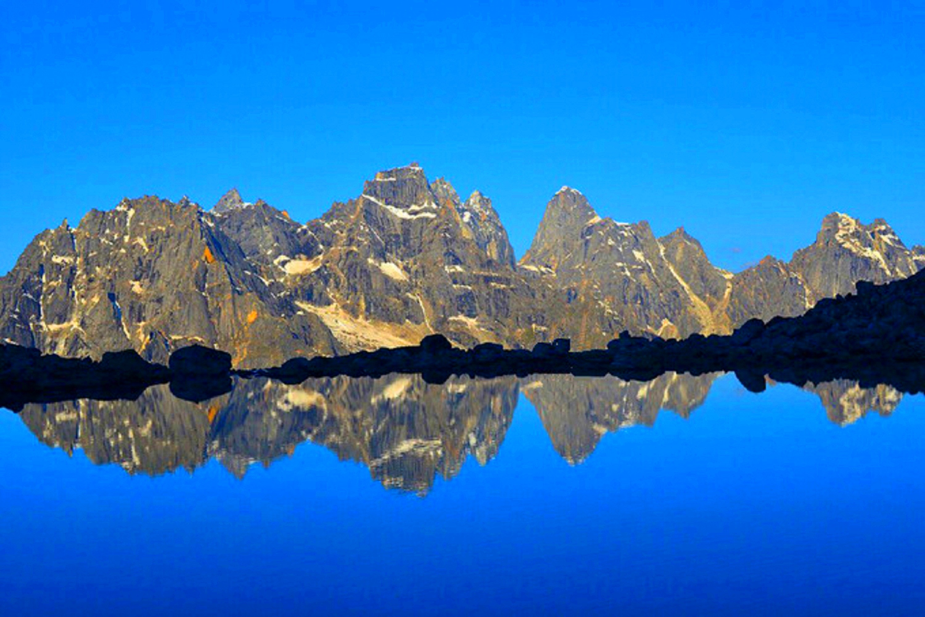 我终于等到你,心中的神山—四姑娘山!_风景区