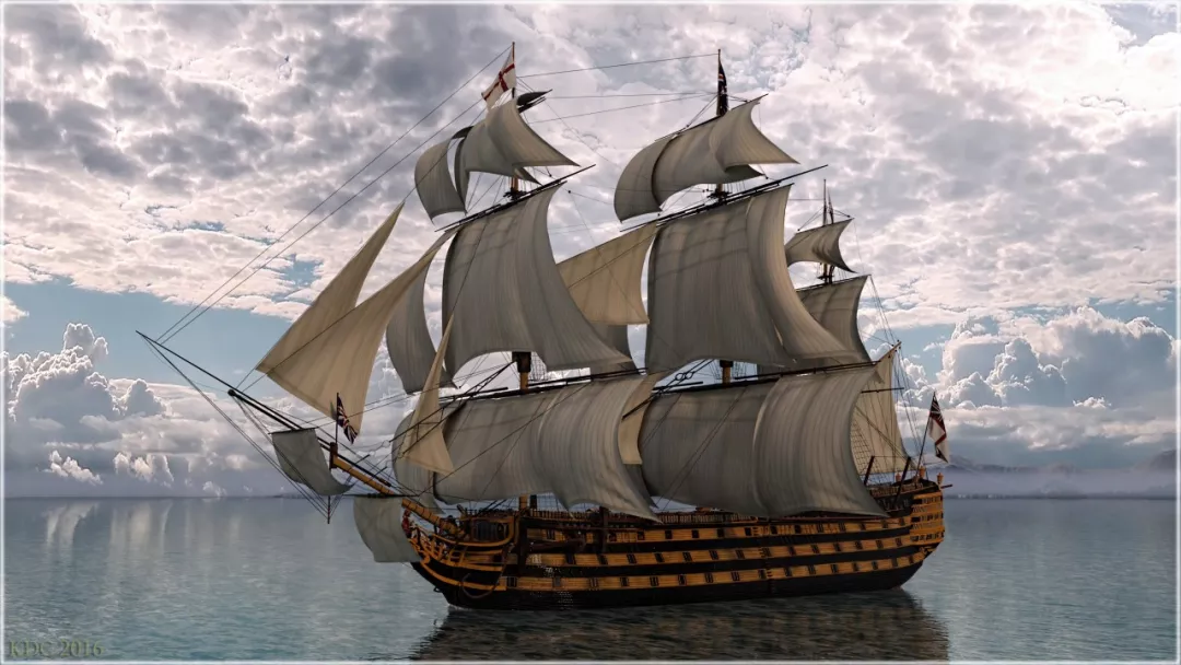 大航海时代,让英国称霸海上的胜利号风帆战列舰