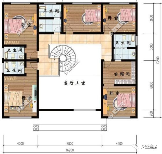 小伙农村建别墅,16x10米建二层别墅,妥妥的收获全村人心!