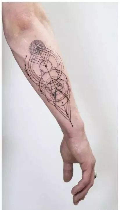 神圣几何纹身图案参考 sacred geometry tattoo