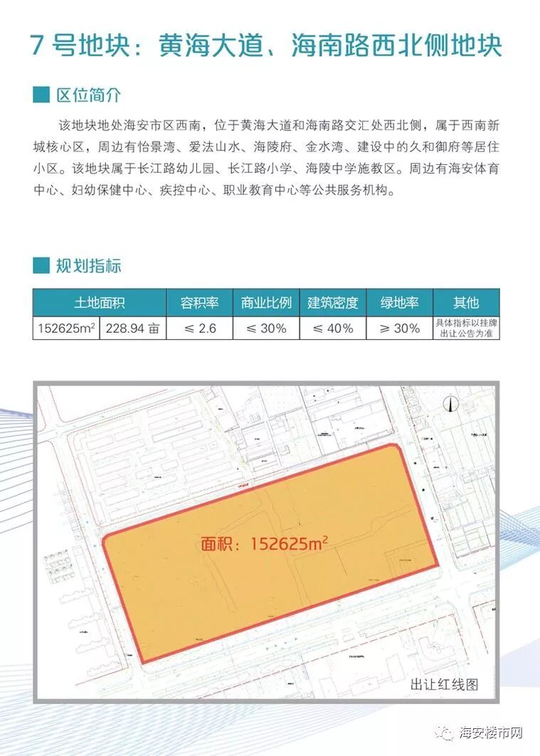 海安市2018年土地推介会举行多宗重点上市地块集中亮相