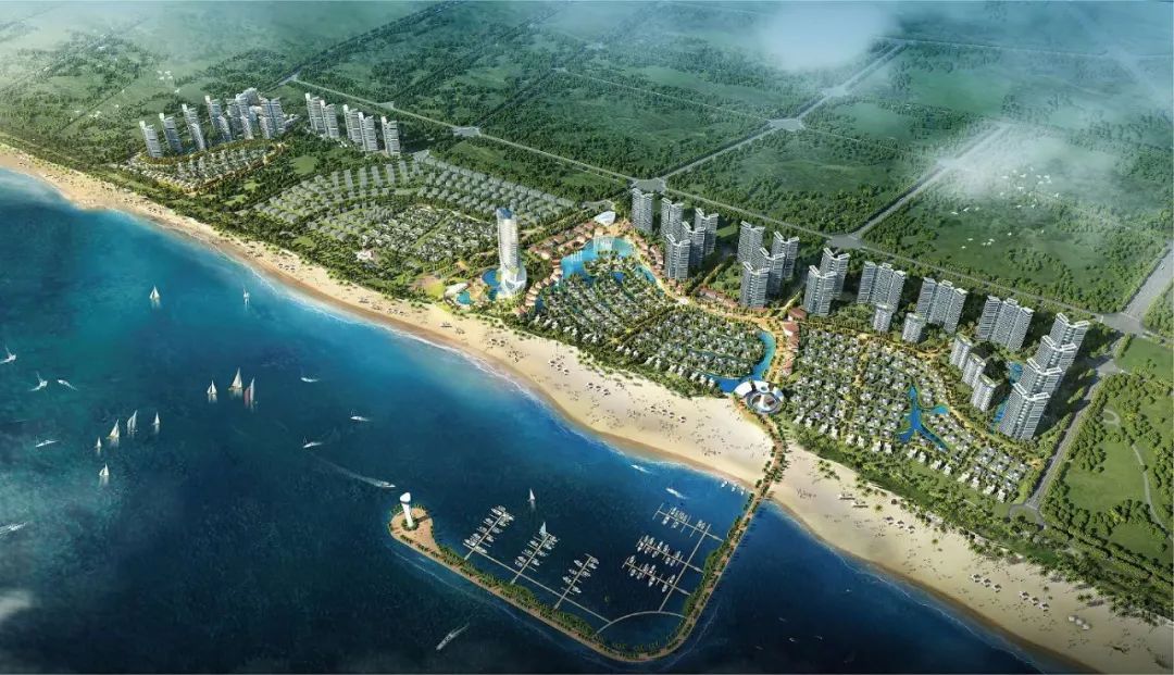 中海·黄金海岸规划一等奖对外交通也十分便利,黄金海岸到汕湛高速