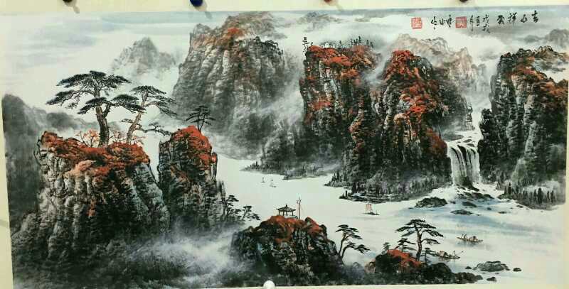 中国当代著名画家黄建中作品欣赏