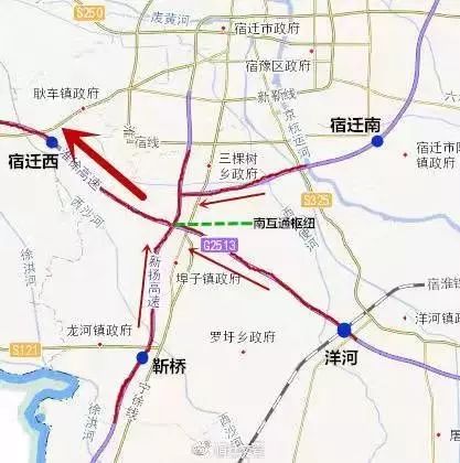 另外 s49 , g1516 宿迁段南京往徐州方向车辆增加,往盐洛高速方向车辆