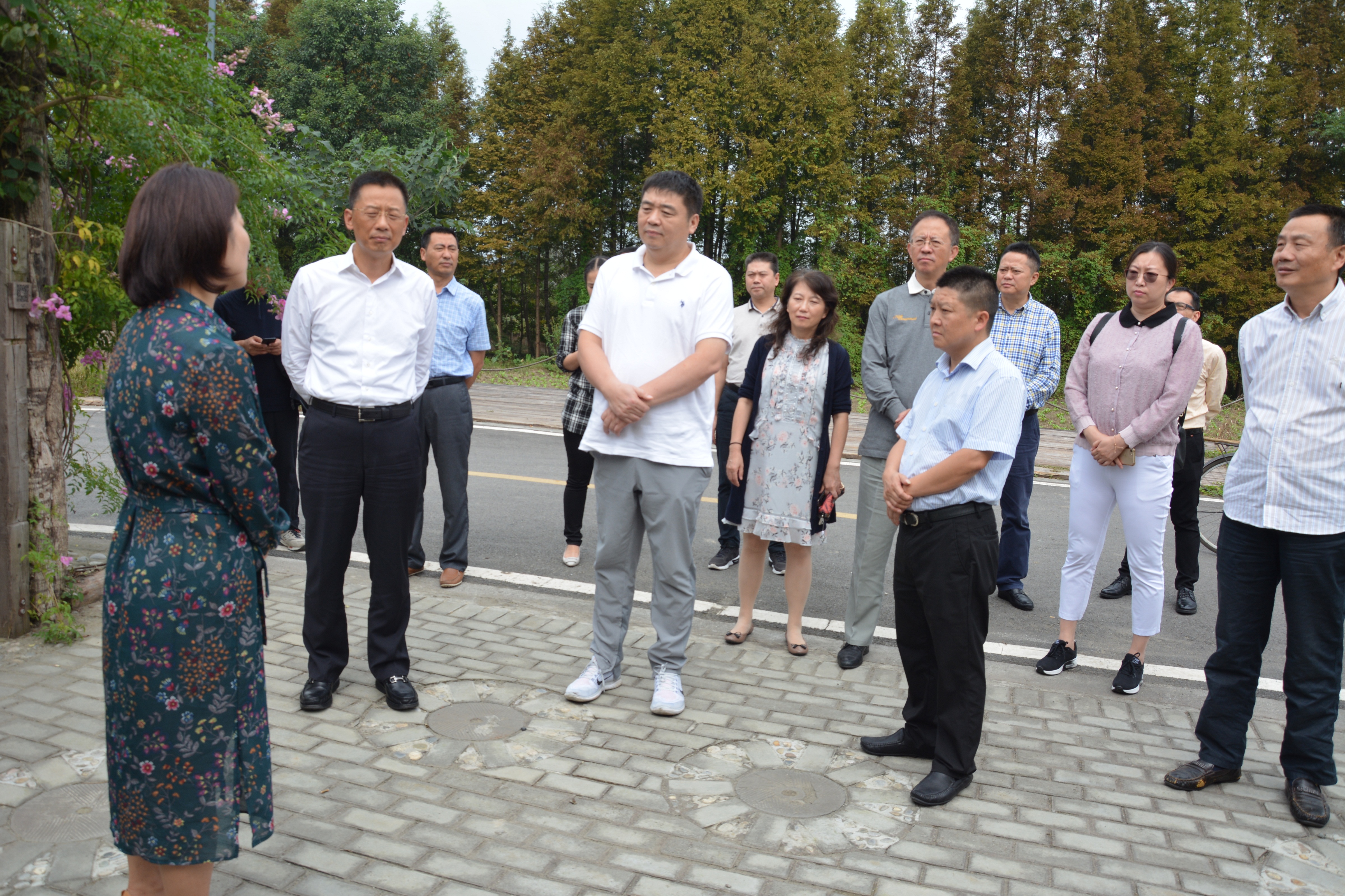 全国总工会中职国旅总社党委书记王大军一行来我市考察乡村振兴成果