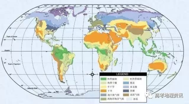 一分鐘學會氣候類型判斷 地理老師都不按課本講課了 雪花新闻