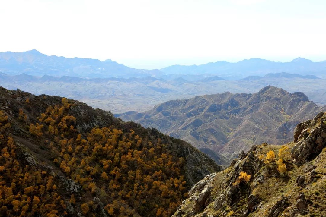 马鞍山的景色马鞍山位于固阳县城东南约58公里处,海拔1984米,从山脚