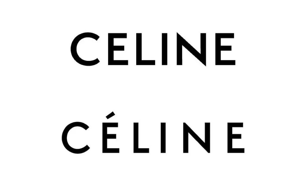 celine logo (上新下旧)