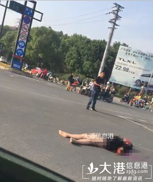 一女子抢救无效死亡!镇江新区发生两起车祸.附视频!