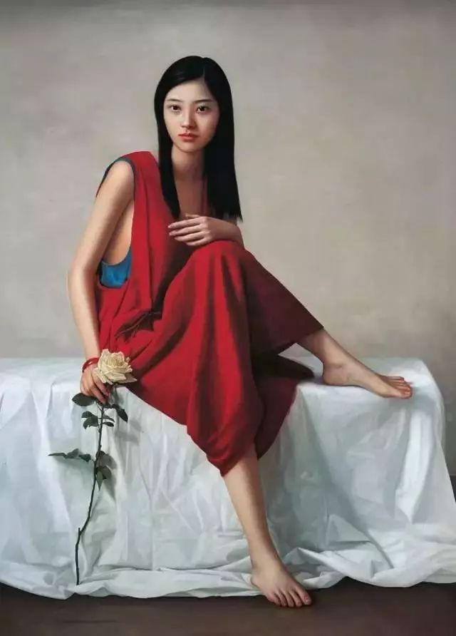 中国人的写实人物油画,艺术水平极高(值得收藏)