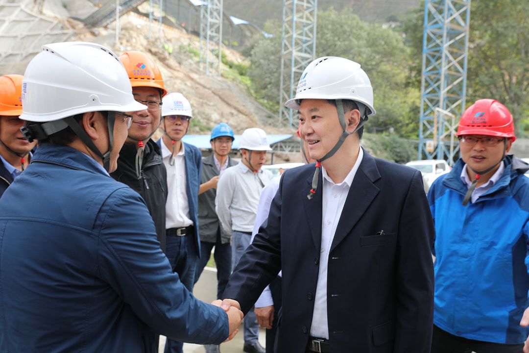 中国华电董事,总经理,党组副书记温枢刚,党组成员,副总经理杨清廷一行