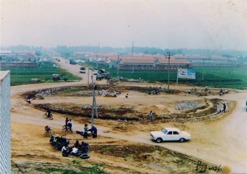 晶牛广场东海实验中学富华路校区东海县中老照片老县中现在县城一角谁