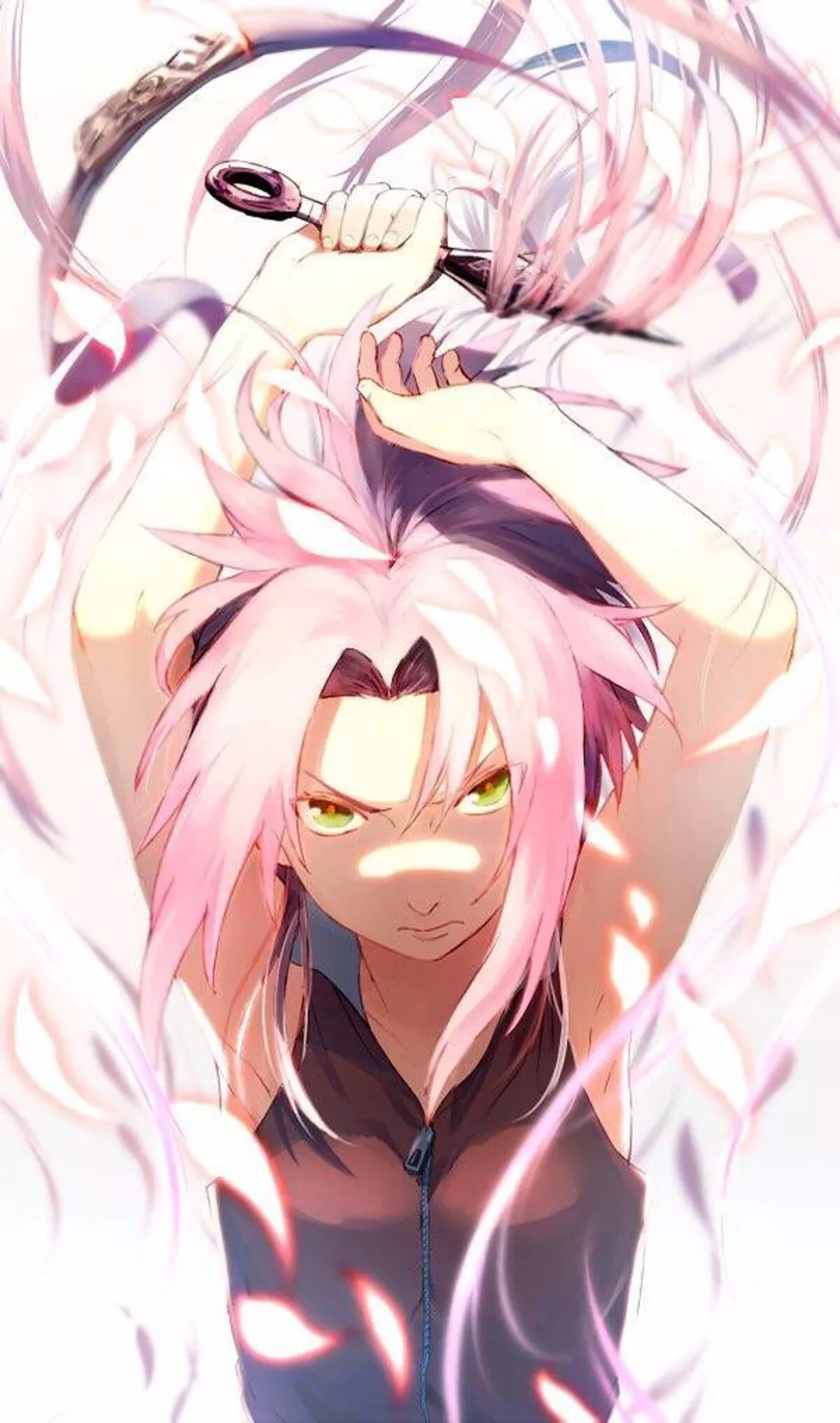 haruno sakura (naruto and 1 more) drawn by drawinglee