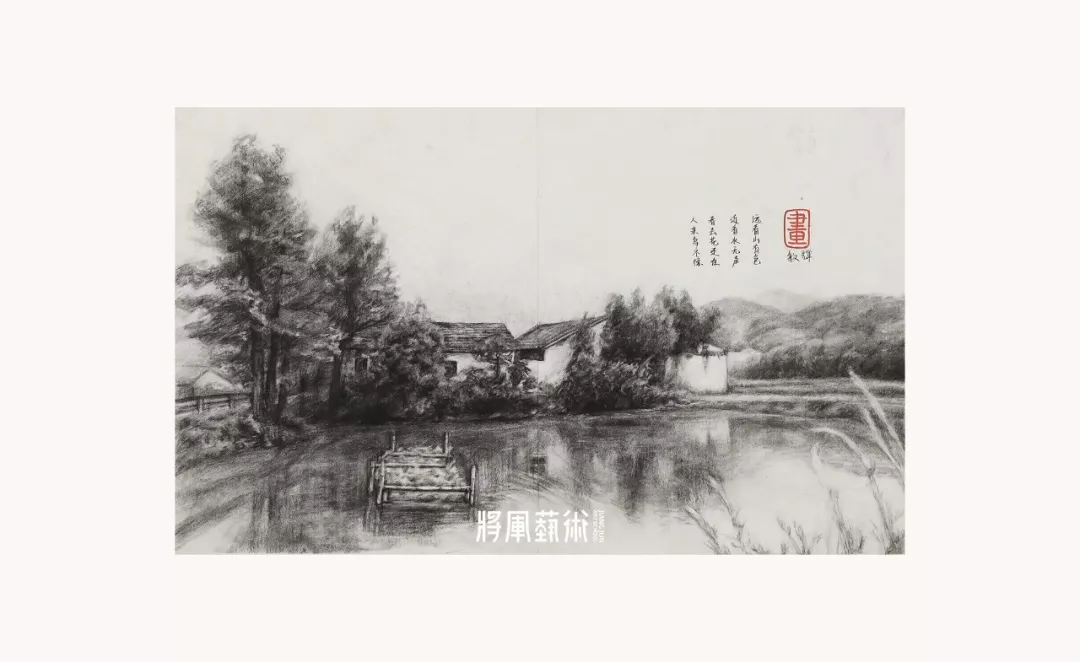 原标题:将军下乡写生作品 · 素描速写篇丨源于自然,归于自然!