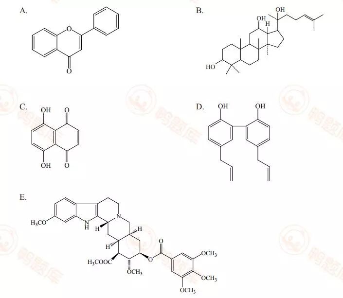 具有过氧桥结构,属于倍半萜内酯类的成分是 a,青藤碱  b,天麻素  c