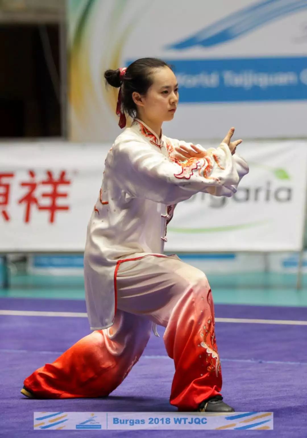 女子第3套国际武联规定太极拳 a组alisya mellynar(印度尼西亚)