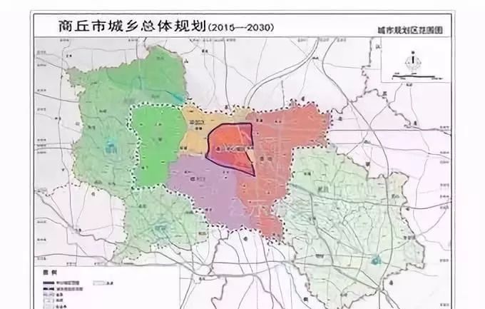 《商丘市城乡总体规划 2015—2035年》明确了商丘新的目标定位和发展