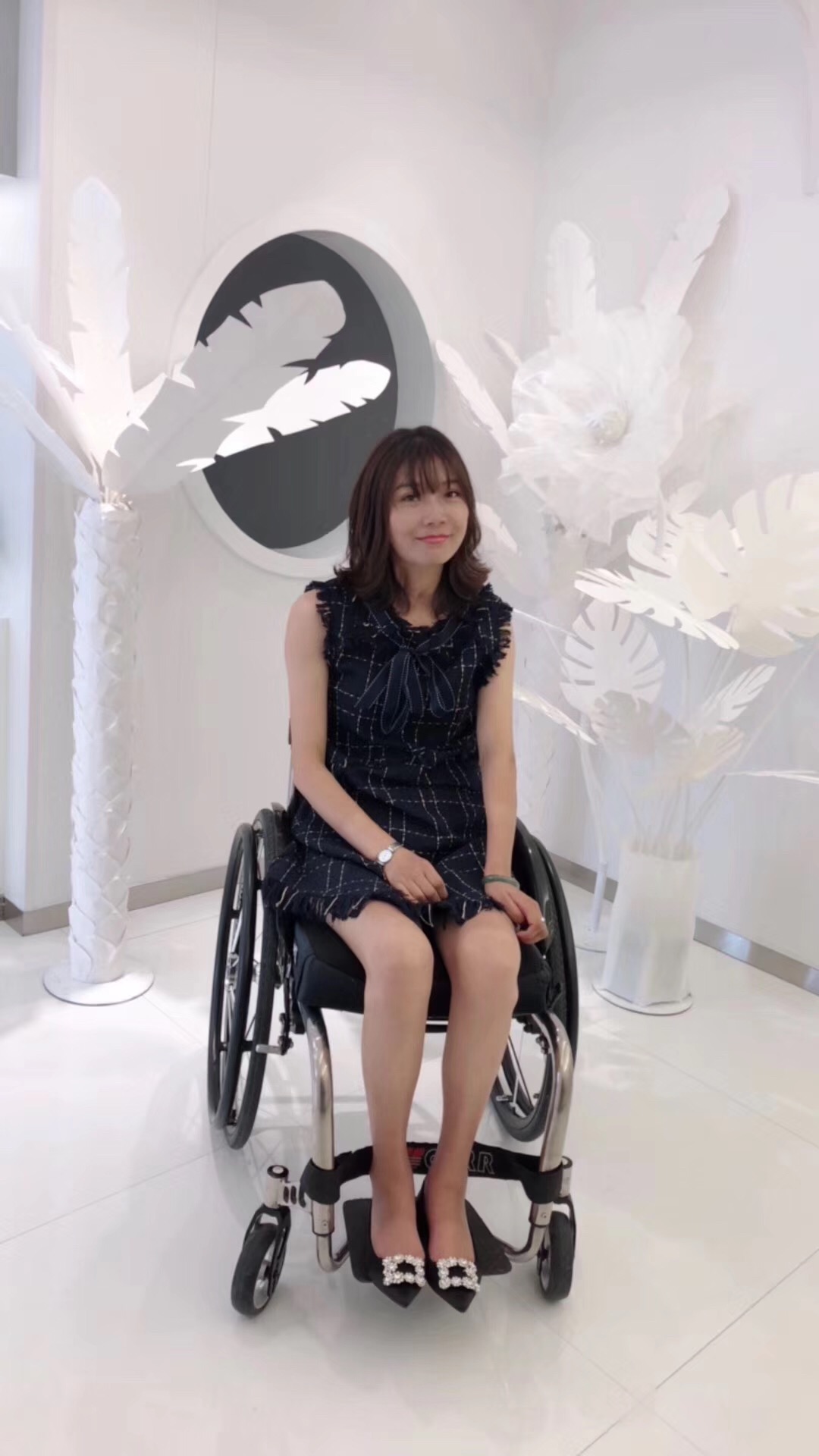 陶惠人教授坐轮椅的女孩那年十月一