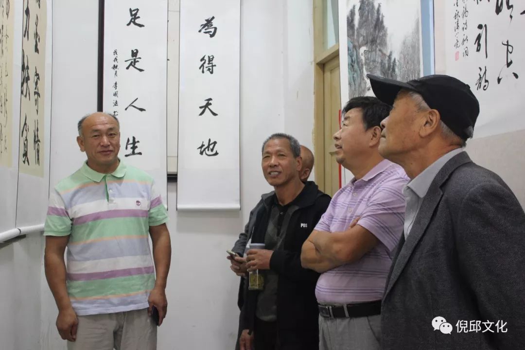 太和县文广新局中部片区"结对子,种文化"书画成果展暨倪邱镇"庆国庆"