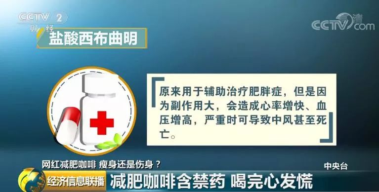 这款"网红减肥咖啡"含禁药!喝完心慌,还可能中风