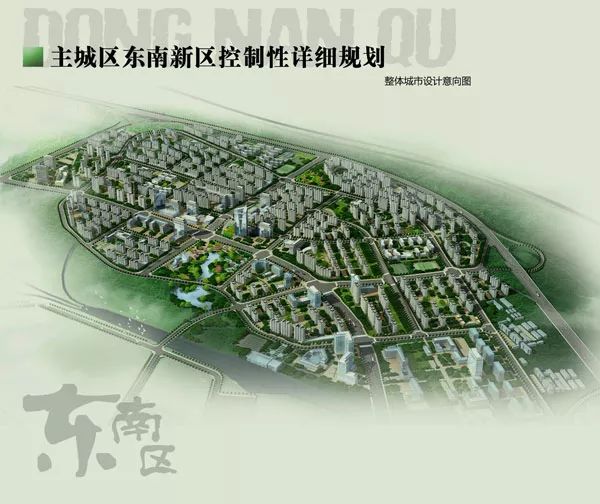 重磅!晋城各片区规划图 哪个片区才是未来的繁华之地.