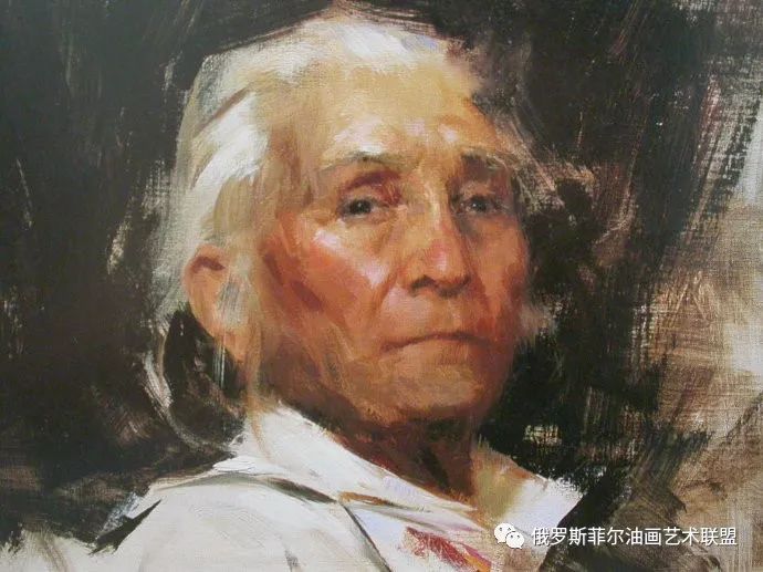 美国画家理查德斯基米德人物头像油画作品赏析