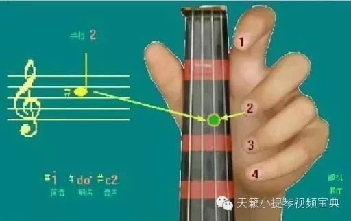 小提琴按弦后手指抬起的高度以多少为宜?