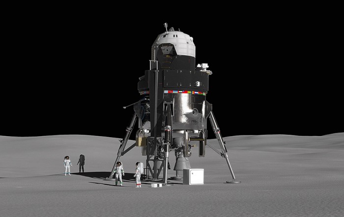 洛克希德-马丁公布可重复使用月球登陆器:展示太空殖民愿景