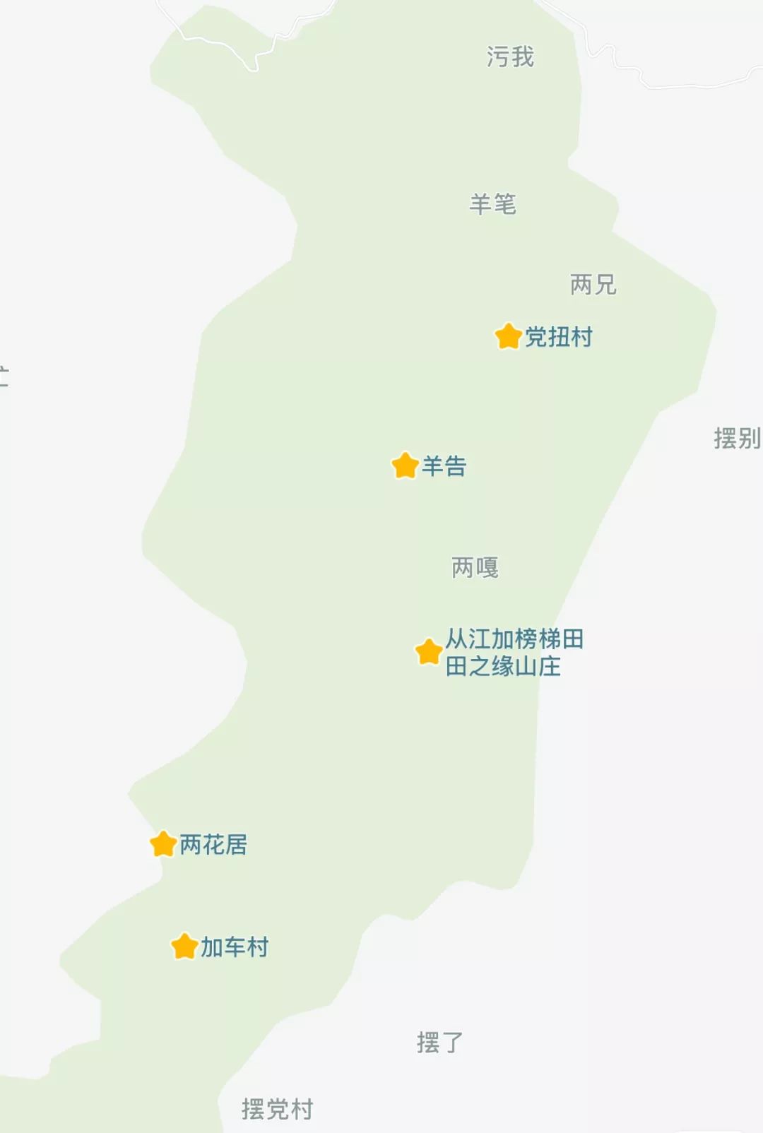 加榜梯田地图