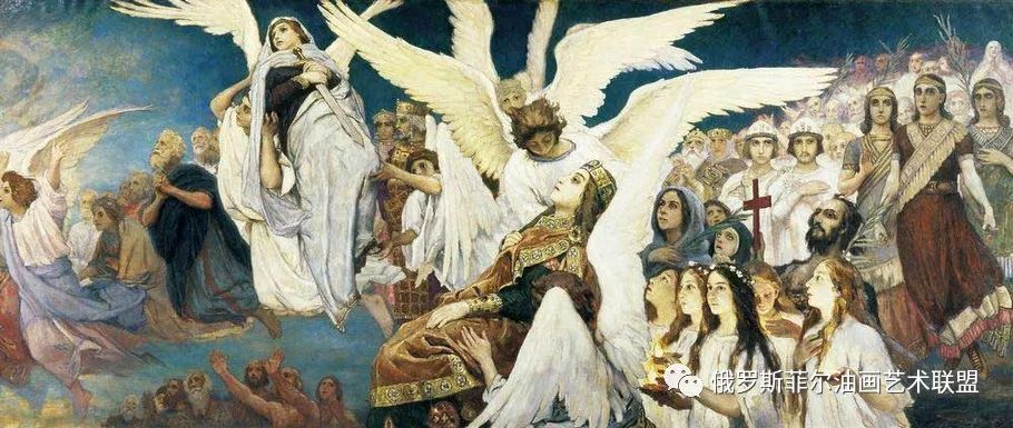 俄罗斯历史和神话题材画家维克多·米哈伊·瓦西涅瑟夫油画欣赏(1)