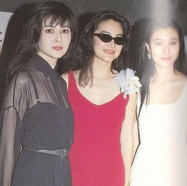 28年前老照片王祖贤太美了这些美女很绝色关之琳真的是最美