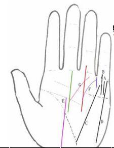 麻衣神婆手相财运线算命图解大全