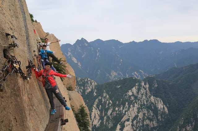 华山景区人口流量_华山景区图片