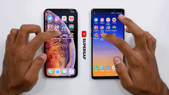 三星note 9对比iphone xs max,到底谁更强?