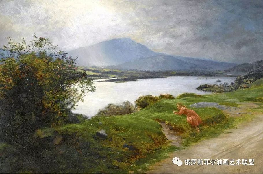 苏格兰风景画家joseph farquharson风景油画欣赏(三)
