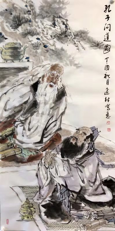 王延林-古装人物绘画作品欣赏