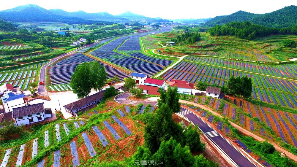 七彩大地,西充全域建设现代农业公园