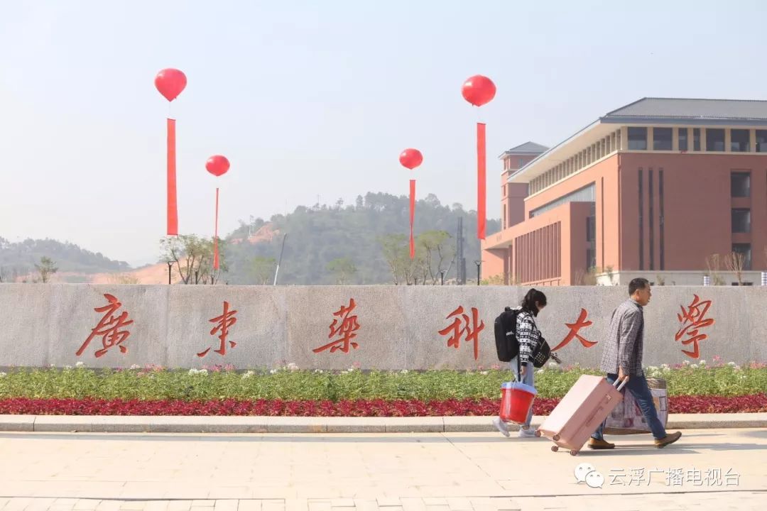 今天,广药大云浮校区新生报到了!全景大图直播…_广东药科大学