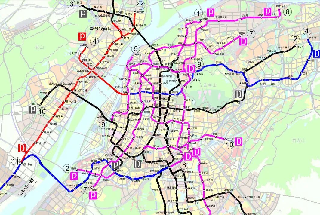 大爆发南京10条地铁同建你期待哪一条