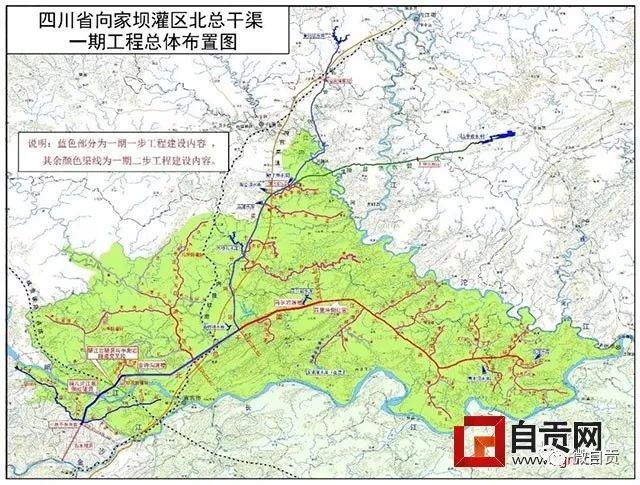 中国四川省内江市资中县地图(卫星地图)