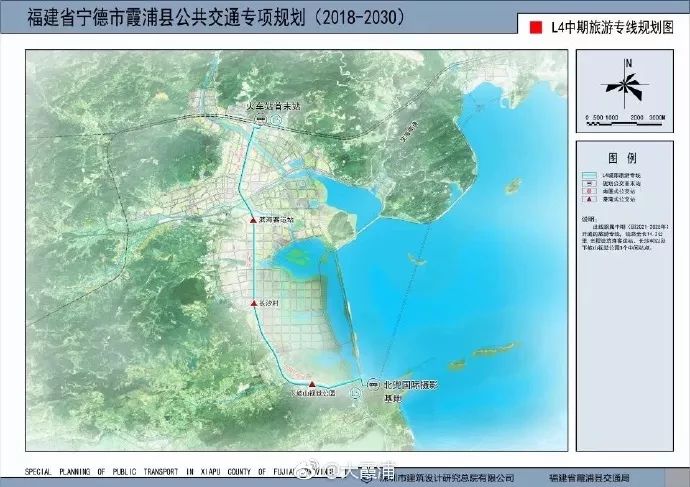 霞浦城郊旅游公交专线规划图公示,解决旅游交通大难题