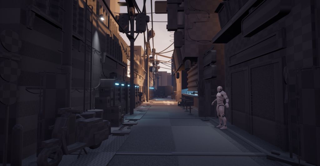 ue4中通过灯光快速提升风格化场景的质感