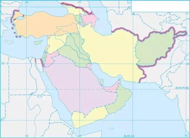 初高中都用的上,超级棒的世界区域地理色彩图,5分钟就能掌握世界地理!