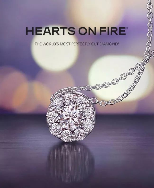heart on fire 不仅是一颗钻石更是爱人之间炙热的心火 完美车工才配